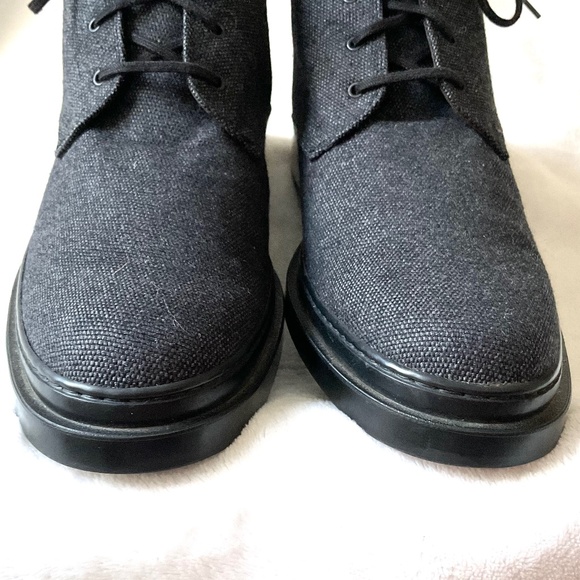 Gray Tod’s Lace Up Wool Outer Leather interior Chukka Boots Size EUR 39/ US  8.5 - Picture 6 of 13